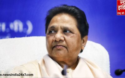मायावती की प्रेस कॉन्फ्रेंस में शॉर्ट सर्किट, प्रेस कॉन्फ्रेंस छोड़ निकलीं