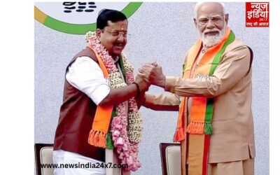 PM मोदी ने नितिन नबीन को अपना बॉस और खुद को पार्टी का वर्कर बताया; समारोह मंच से राजनाथ-अमित शाह का भी किया जिक्र