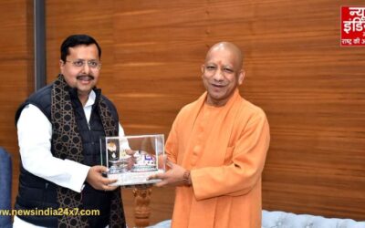 नितिन नबीन पहुंचे मथुरा, 2027 में UP में बीजेपी सरकार बनने का किया दावा