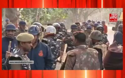 BHU परिसर के पास पथराव मारपीट से मचे बवाल के बीच सैकड़ों को जवानों को किया गया तैनात, ड्रोन से की जा रही है निगरानी