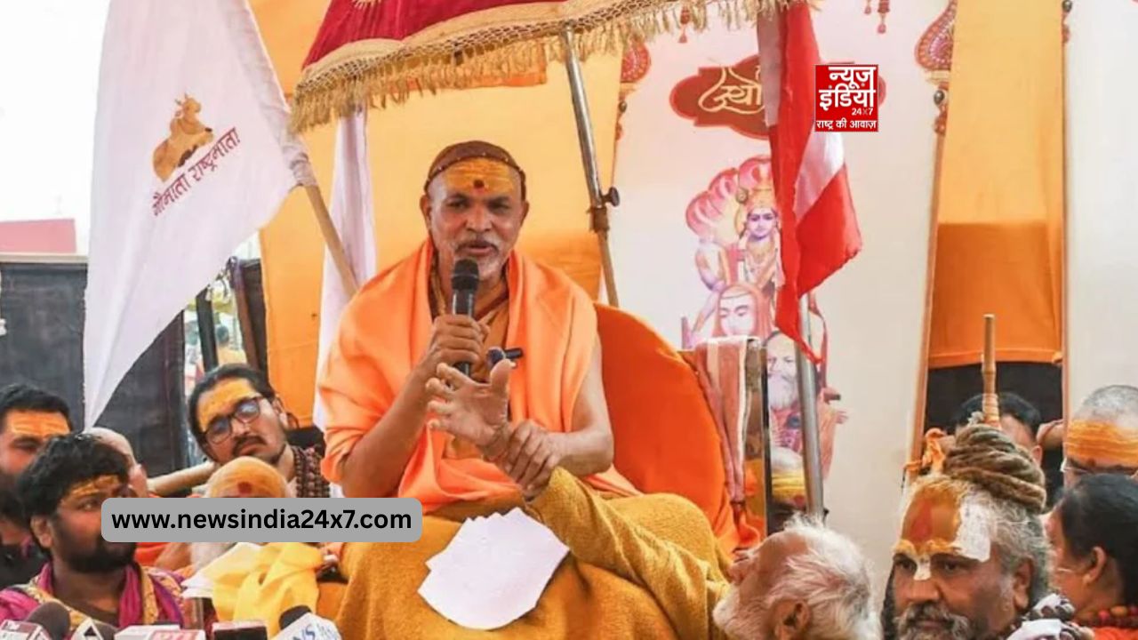 माघ मेला छोड़ बिना स्नान किए लौटने का स्वामी अविमुक्तेश्वरानंद ने किया ऐलान माघ मेला छोड़ बिना स्नान किए लौटने का स्वामी अविमुक्तेश्वरानंद ने किया ऐलान