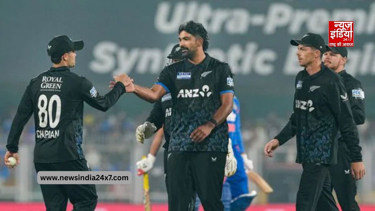 चौथे T20 मैच में न्यूजीलैंड ने भारत 50 रन से हराया चौथे T20 मैच में न्यूजीलैंड ने भारत 50 रन से हराया