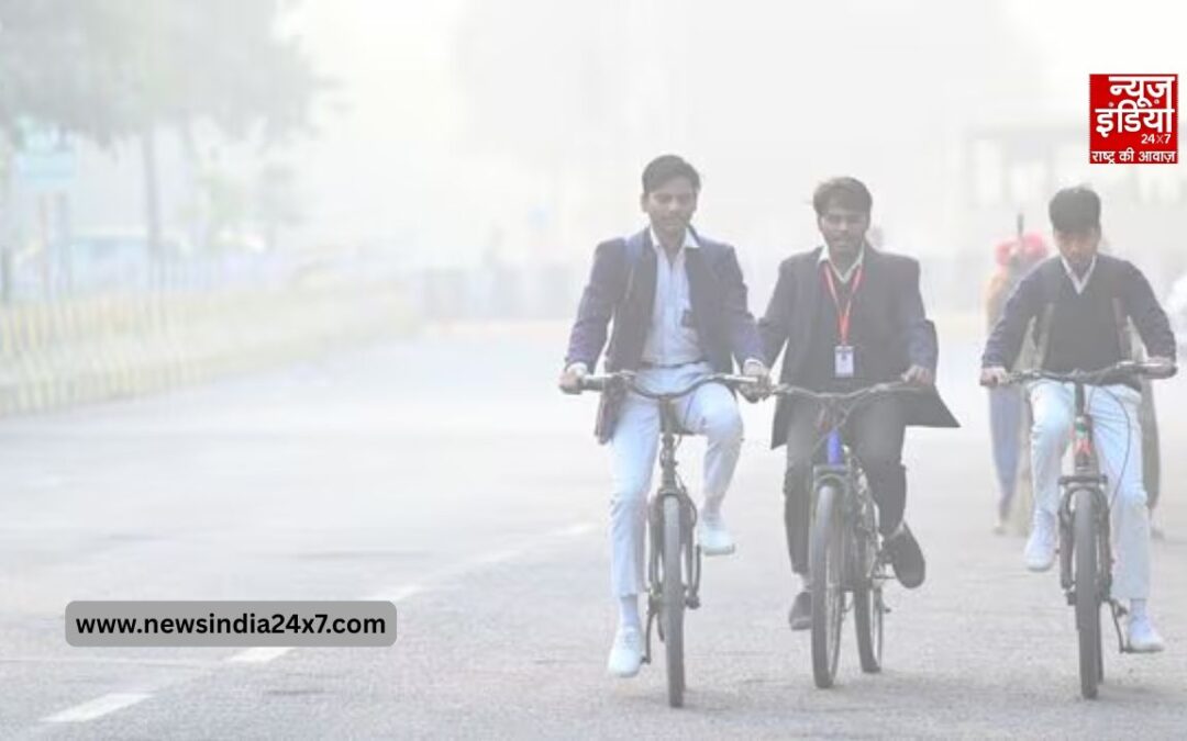 दिल्ली NCR में फिर बदला मौसम, ठंड बढ़ने के बीच बारिश की संभावना, IMD ने जारी किया अलर्ट