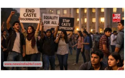 UGC के नए नियमों के खिलाफ दिल्ली मुख्यालय समेत कई शहरों में हो रहा है विरोध प्रदर्शन