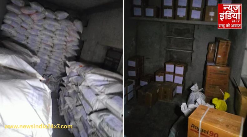 नागौर में मिली विस्फोट सामग्री