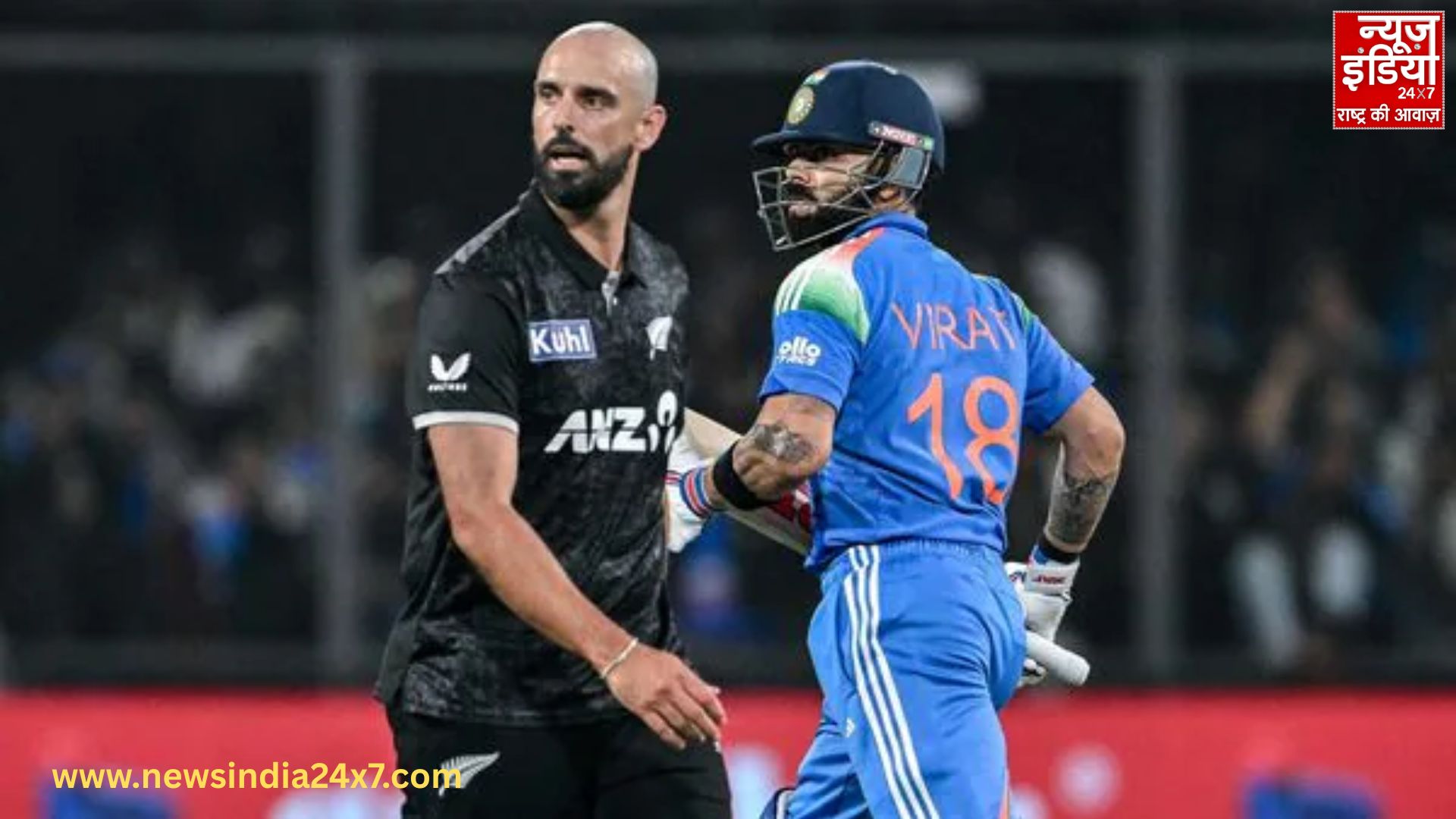 वनडे बल्लेबाजी रैंकिंग में शीर्ष पर डेरिल मिचल वनडे बल्लेबाजी रैंकिंग में शीर्ष पर डेरिल मिचल