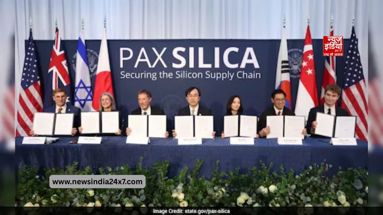 भारत Pax Silica Alliance में शामिल हुआ