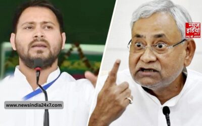 बिहार विधानसभा सत्र में हंगामे के बीच CM ने तेजस्वी पर किया हमला, कहा- तुम्हारा बाप मेरे ही समय में था