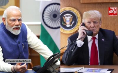 ट्रंप ने फोन पर PM मोदी से की बात, घटकर 18% हुआ टैरिफ, शेयर मार्केट में दिखी बड़ी उछाल