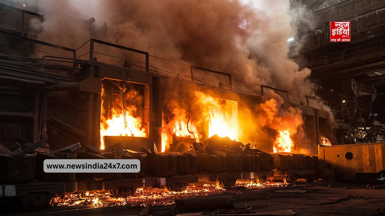 भिवाड़ी में केमिकल फैक्ट्री में लगी आग