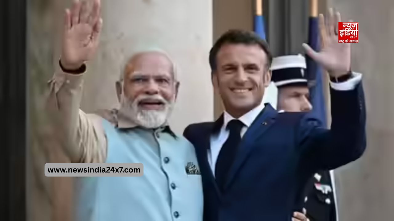 पीएम मोदी और राष्ट्रपति मेक्रों ने की सांझा पीसी पीएम मोदी और राष्ट्रपति मेक्रों ने की सांझा पीसी