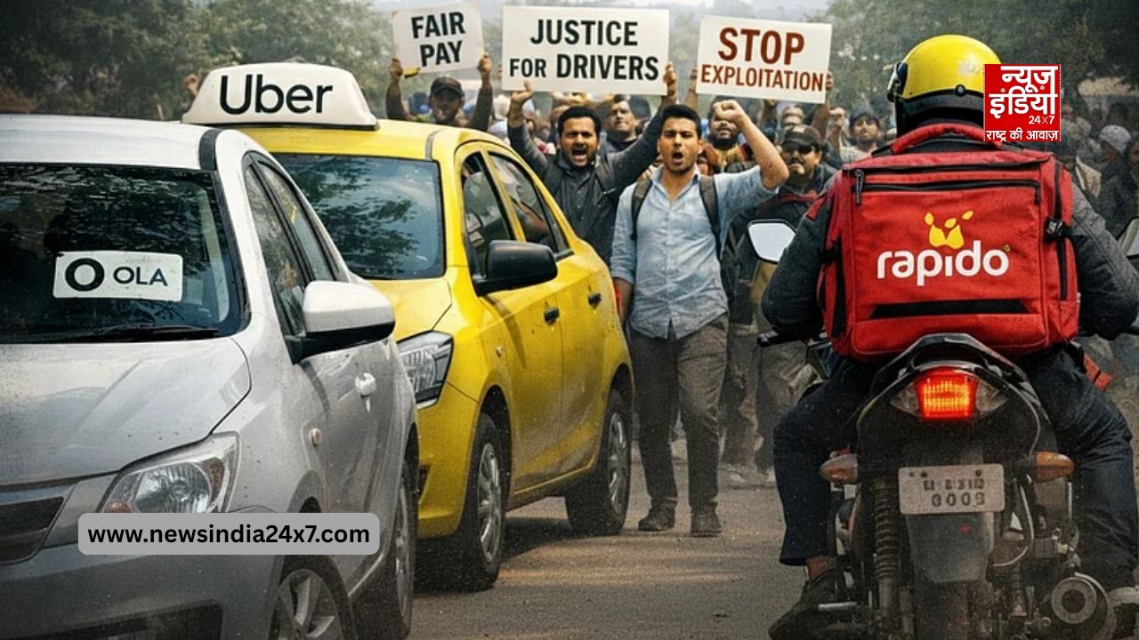 ओला, ऊबर और रेपिडो के ड्राइवर्स शनिवर को हड़ताल करेंगे ओला, ऊबर और रेपिडो के ड्राइवर्स शनिवर को हड़ताल करेंगे