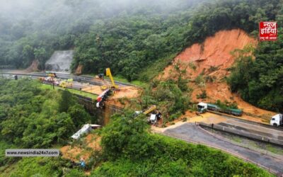 सिक्किम में मूसलाधार बारिश का कहर, लैंडस्लाइड से कई इलाकों का सड़क संपर्क टूटा