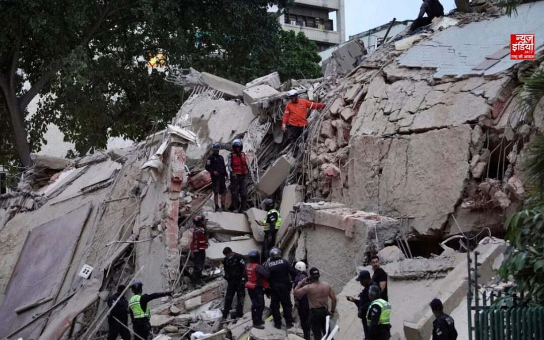 भूकंप से वेनेजुएला में 22 मंजिला इमारत ढही, भारत और जापान में भी महसूस हुए झटके