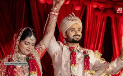 टीम इंडिया के पेसर आकाश दीप ने वाराणसी में अक्षिता राज संग रचाई शादी