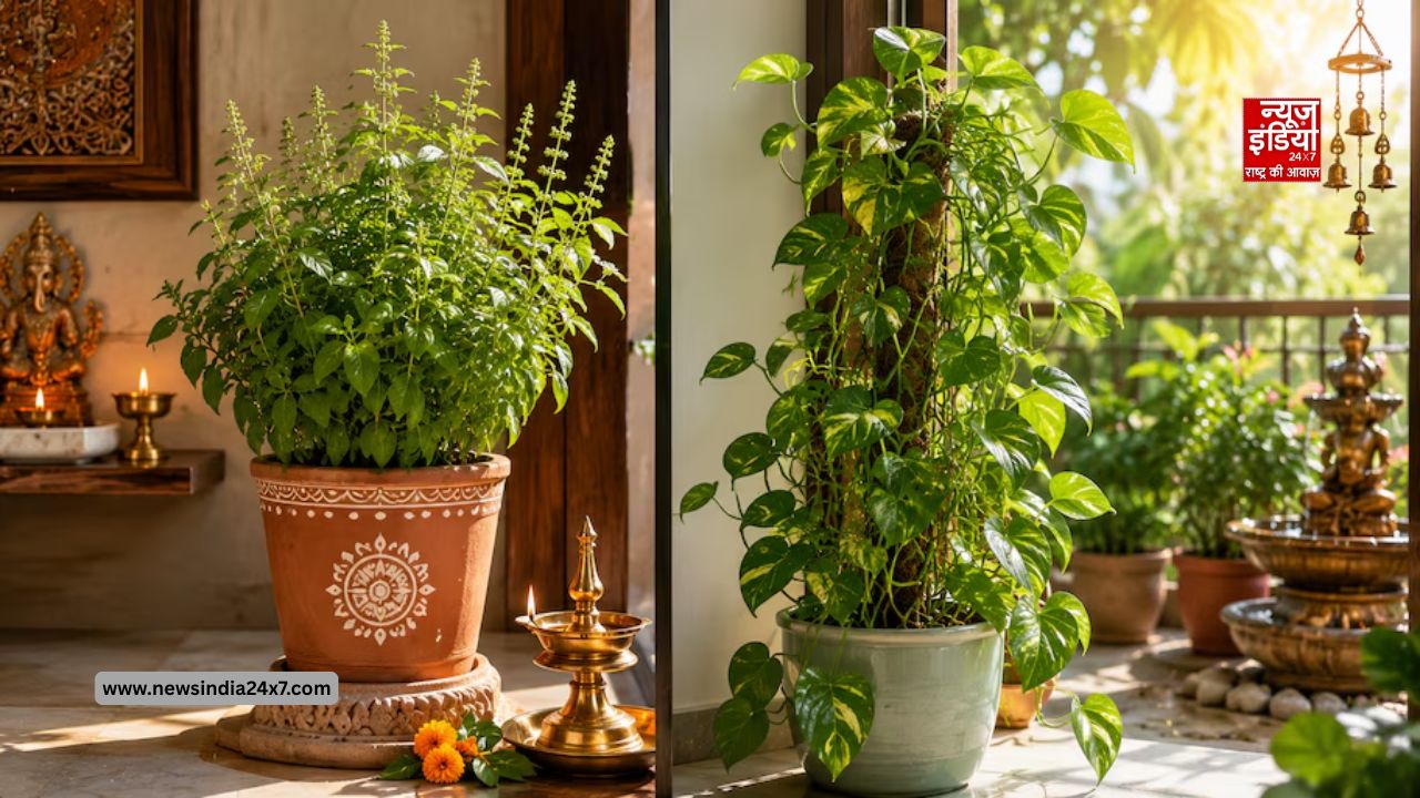 Vastu Tips: तुलसी और मनी प्लांट से आएगी घर में बरकत! लेकिन साथ रखने से पहले जान लें वास्तु के ये नियम