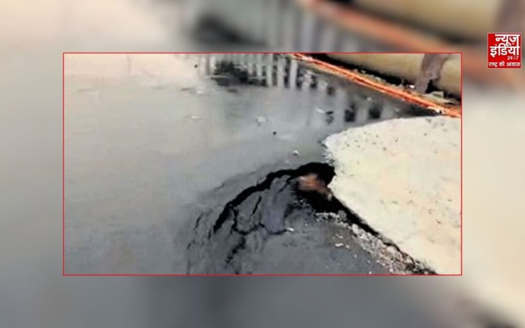 Bengaluru की ₹500 करोड़ की नई सड़क उद्घाटन से 4 दिन पहले ही धंसी, BDA की नई परियोजना पर सवाल
