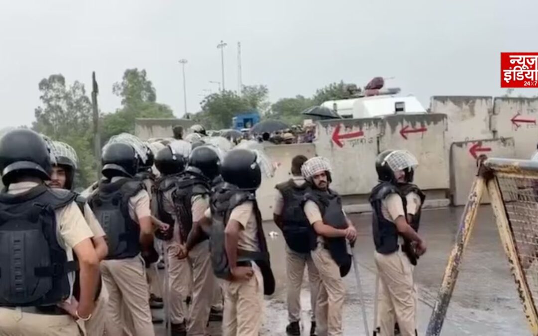आज दिल्ली में किसानों का बड़ा जमावड़ा, शंभू बॉर्डर पर बढ़ाई गई सुरक्षा