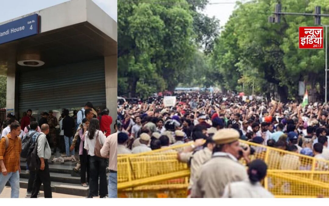 मेट्रो पर ब्रेक, अनशन जारी! दिल्ली के 16 स्टेशन बंद, वांगचुक का बड़ा ऐलान