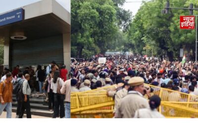 मेट्रो पर ब्रेक, अनशन जारी! दिल्ली के 16 स्टेशन बंद, वांगचुक का बड़ा ऐलान