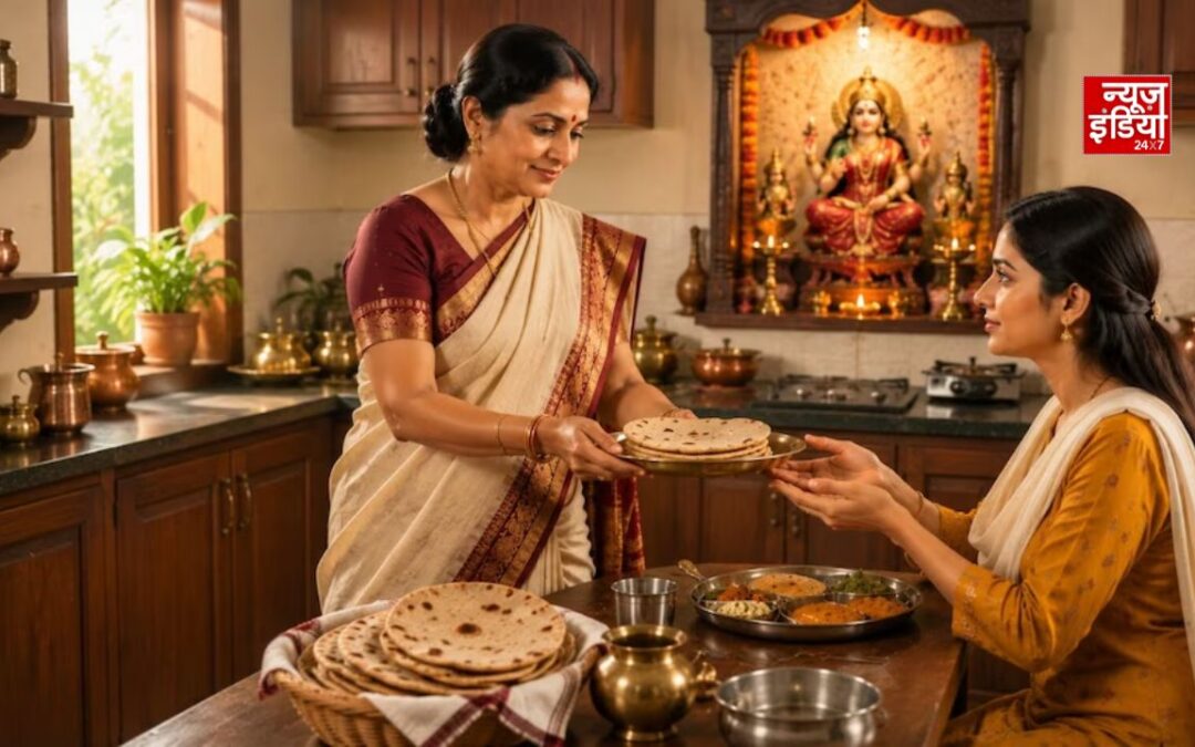 क्या हाथ में रोटी देना अशुभ माना जाता है? जानिए वास्तु शास्त्र की मान्यता