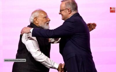 मेलबर्न में मोदी का मेगा शो, 30 हजार भारतीयों को किया संबोधित