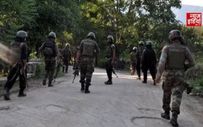 जम्मू-कश्मीर में सुरक्षाकर्मियों की राइफल छीनने की कोशिश, फायरिंग में 1 की मौत