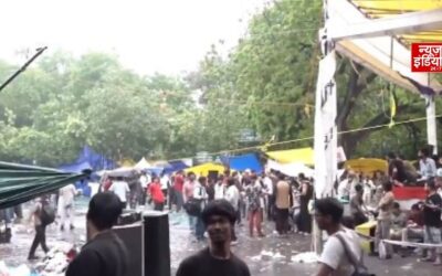 दिल्ली के जंतर-मंतर पर प्रदर्शन के दौरान बवाल, पथराव में 2 ACP समेत 5 घायल