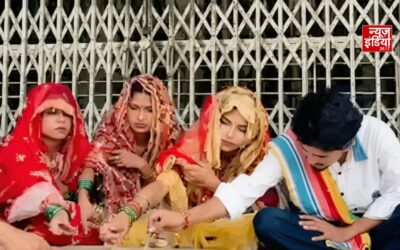 अमरोहा में तीन सगी बहनों ने एक ही युवक संग रचाई शादी! वायरल वीडियो पर मचा बवाल