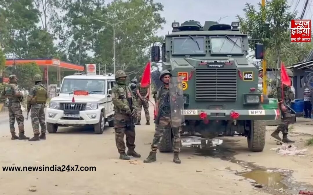 मणिपुर में फिर बढ़ा तनाव, मैतेई समुदाय के छह घरों में लगाई आग; दो आरोपी गिरफ्तार