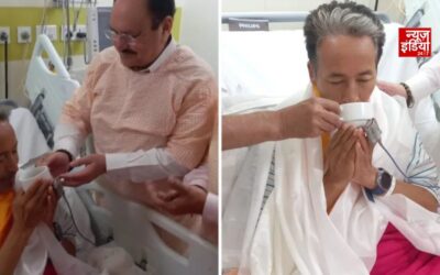सोनम वांगचुक ने 27वें दिन तोड़ा अनशन, नड्डा और जितेंद्र सिंह ने अस्पताल पहुंचकर तुड़वाया भूख हड़ताल