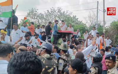 सीएम हाउस के पास किसानों का जमावड़ा, भोपाल के कई स्कूल बंद; जानिए पूरा मामला