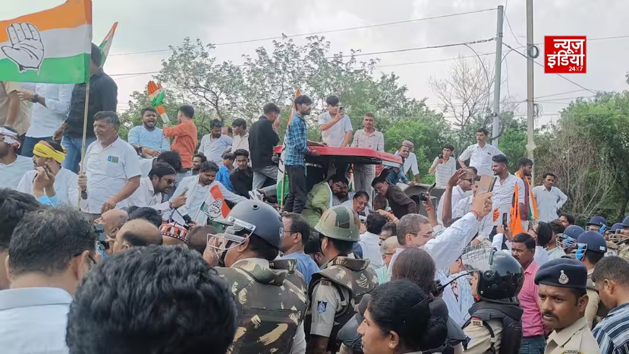 सीएम हाउस के पास किसानों का जमावड़ा, भोपाल के कई स्कूल बंद; जानिए पूरा मामला