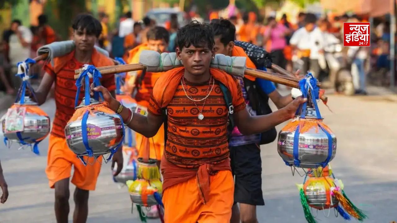 कांवड़ यात्रा आज से शुरू, कांवड़ियों के लिए 8 मार्ग तय; शहर में बदलेगा ट्रैफिक सिस्टम
