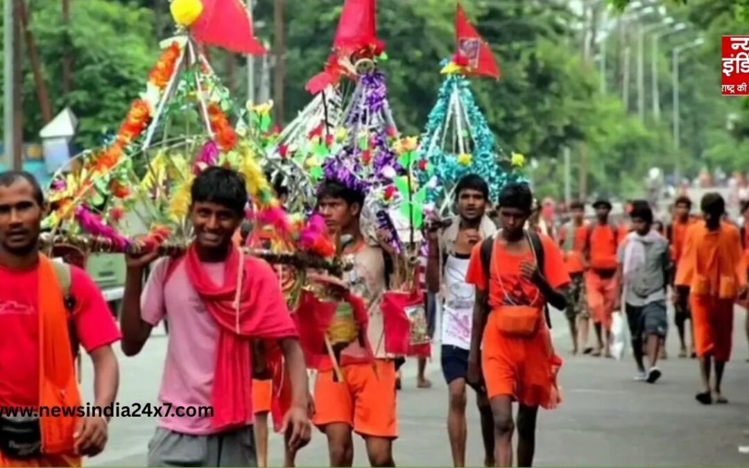 कांवड़ यात्रा को लेकर मेरठ में ट्रैफिक व्यवस्था बदलेगी, भारी वाहनों पर रहेगा प्रतिबंध, रूट डायवर्जन प्लान तैयार