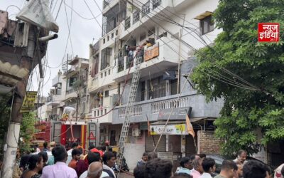 दिल्ली में आग का कहर, लोधी कॉलोनी में मां और दो बेटियों की जान गई; इलाके में हड़कंप