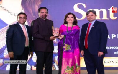 नीता अंबानी को मिला AAPI ह्यूमैनिटेरियन अवॉर्ड, सामाजिक कार्यों का हुआ सम्मान