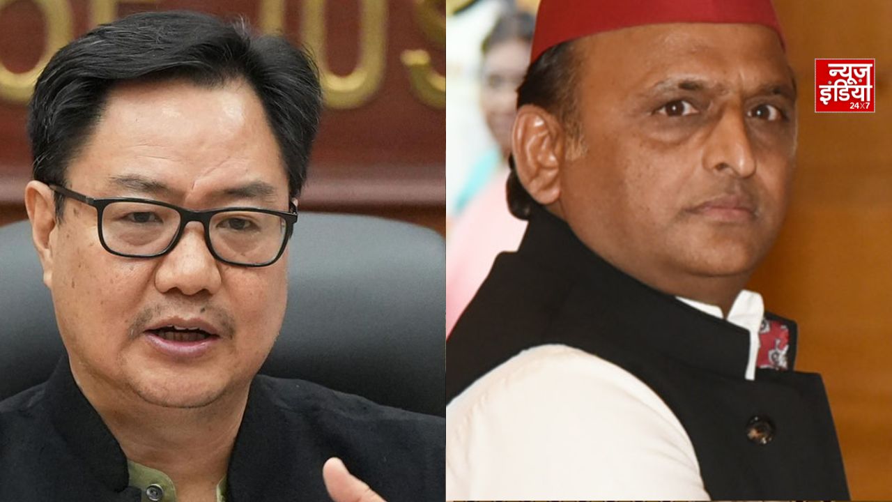 लोकसभा में रिजिजू और अखिलेश यादव के बीच तीखी बहस, इमरजेंसी और छात्र आंदोलन पर आमने-सामने आए दोनों नेता