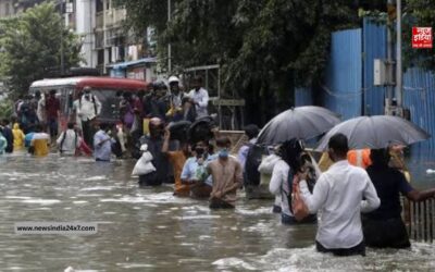 मुंबई में मूसलाधार बारिश का कहर, आज रेड अलर्ट के साथ ज्वारभाटा का भी खतरा
