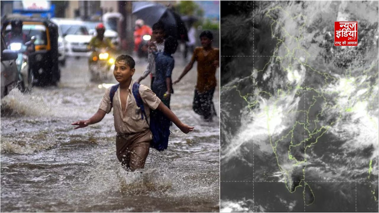 मुंबई को बारिश से राहत, दिल्ली में सूखा-उमस बरकरार; मध्य भारत में भारी बारिश का अलर्ट