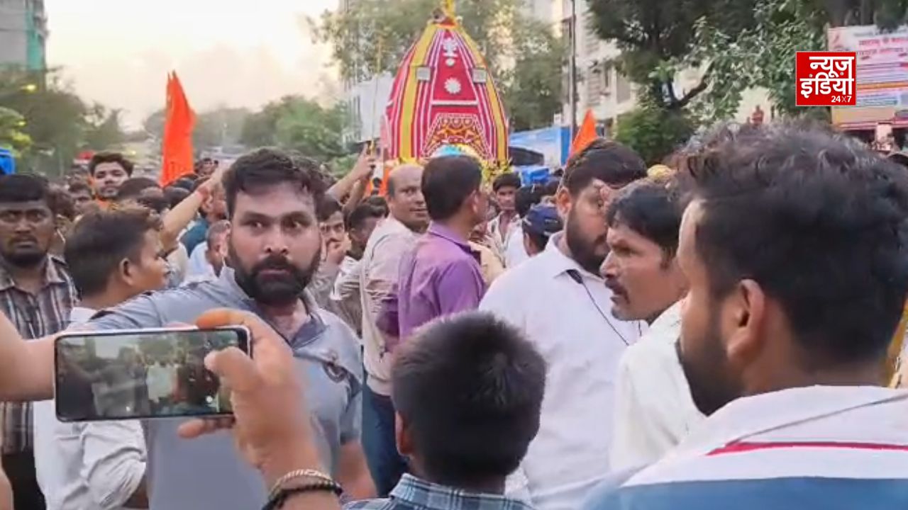 मुंबई: मलाड में जगन्नाथ रथ यात्रा रोकने पर बवाल, 2 घंटे के विरोध के बाद मिली अनुमति