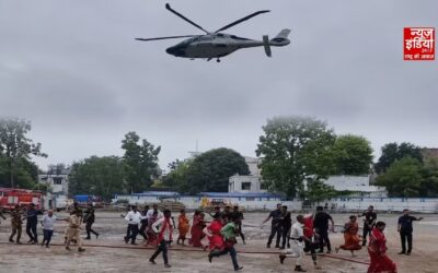 हाजीपुर में 4 मिनट तक हवा में मंडराता रहा CM सम्राट चौधरी का हेलिकॉप्टर, सामने आई वजह
