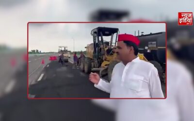 उद्घाटन के 12 दिन बाद उन्नाव में धंसा ग्रीनफील्ड एक्सप्रेस-वे, निर्माण गुणवत्ता पर उठे सवाल