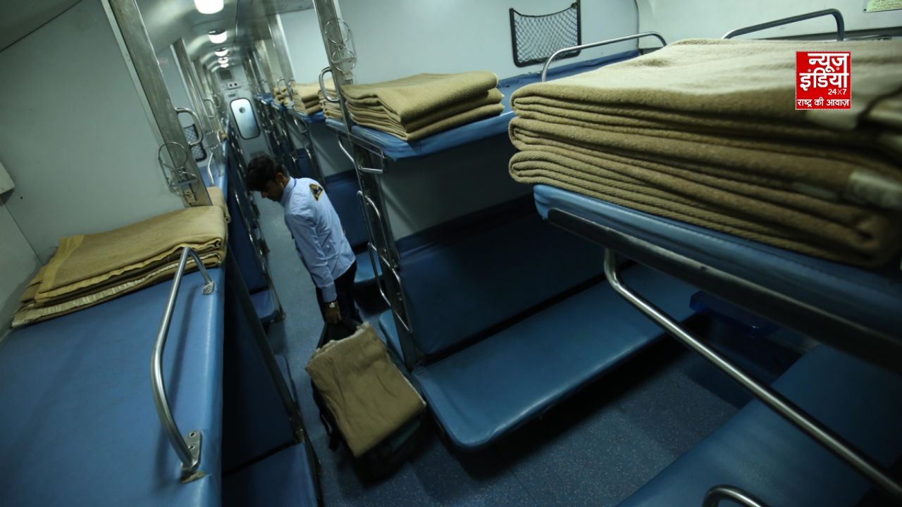 भारतीय रेलवे: 4 साल में 1.27 करोड़ बेडरोल आइटम चोरी, ₹104.51 करोड़ का नुकसान