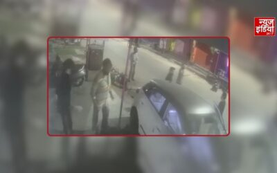 जयपुर में शराबी बदमाशों का तांडव: जूस सेंटर मालिक पर हमला, कार से लोगों को कुचलने की कोशिश; CCTV में वारदात कैद