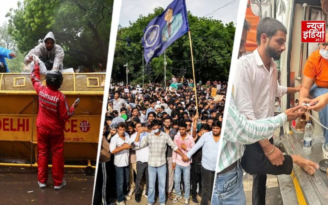 जंतर-मंतर प्रदर्शन के बीच फूड डिलीवरी और ई-कॉमर्स सेवाओं पर लगी रोक, जानें क्या है वजह