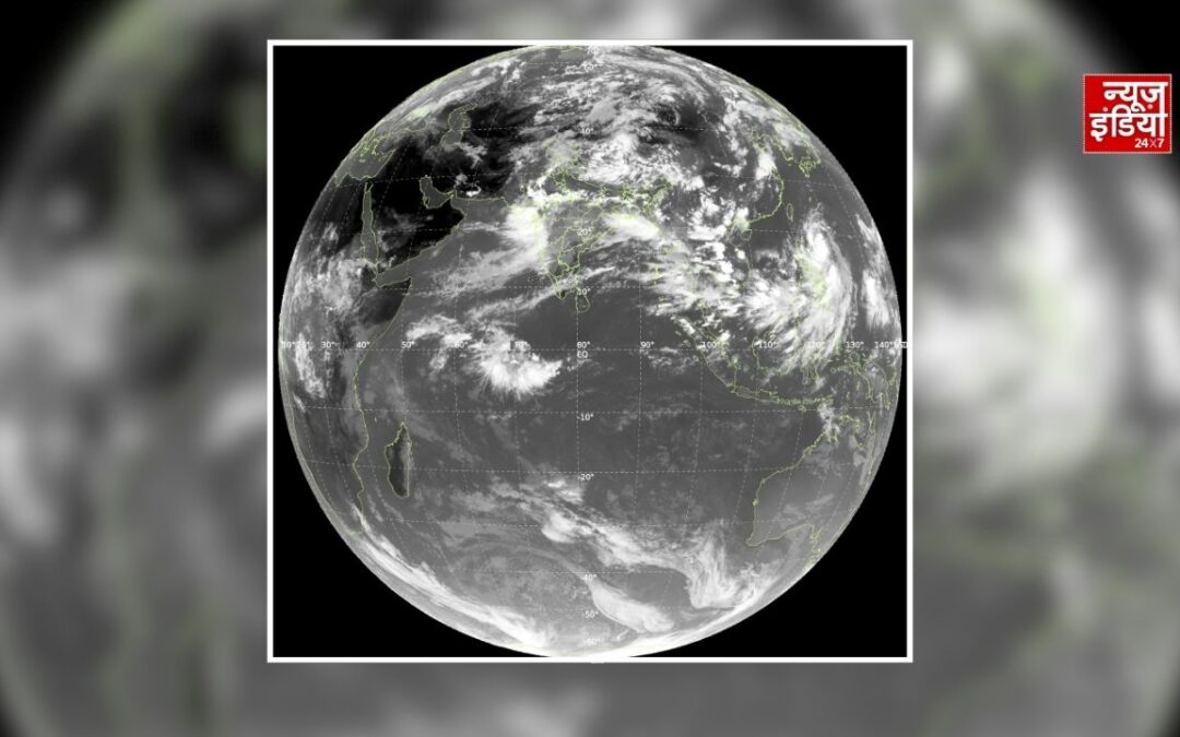 सैटेलाइट में दिखी 10,000 किमी लंबी बारिश की पट्टी, भारत में मॉनसून का सबसे सक्रिय दौर