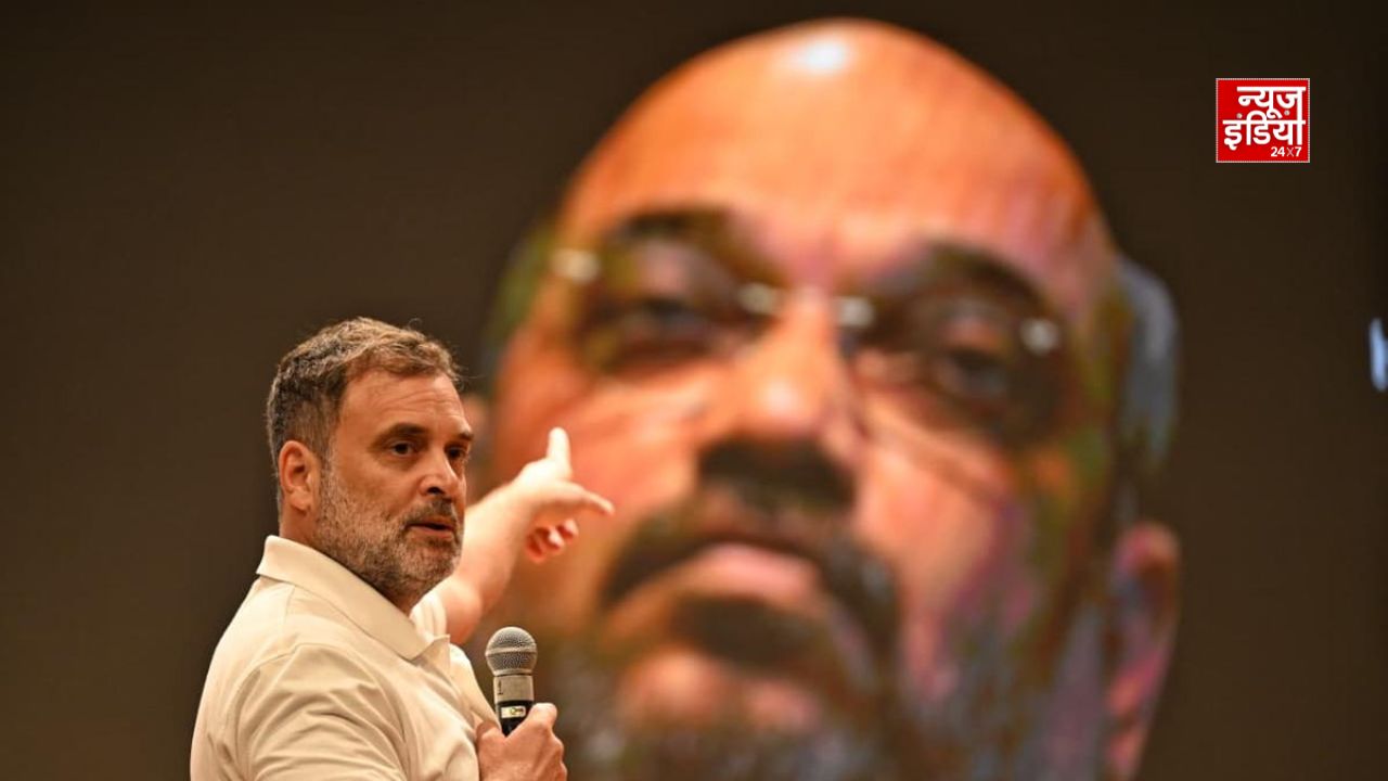 दिल्ली प्रदर्शन में पुलिस बर्बरता को लेकर राहुल गांधी ने की अमित शाह के इस्तीफे की मांग