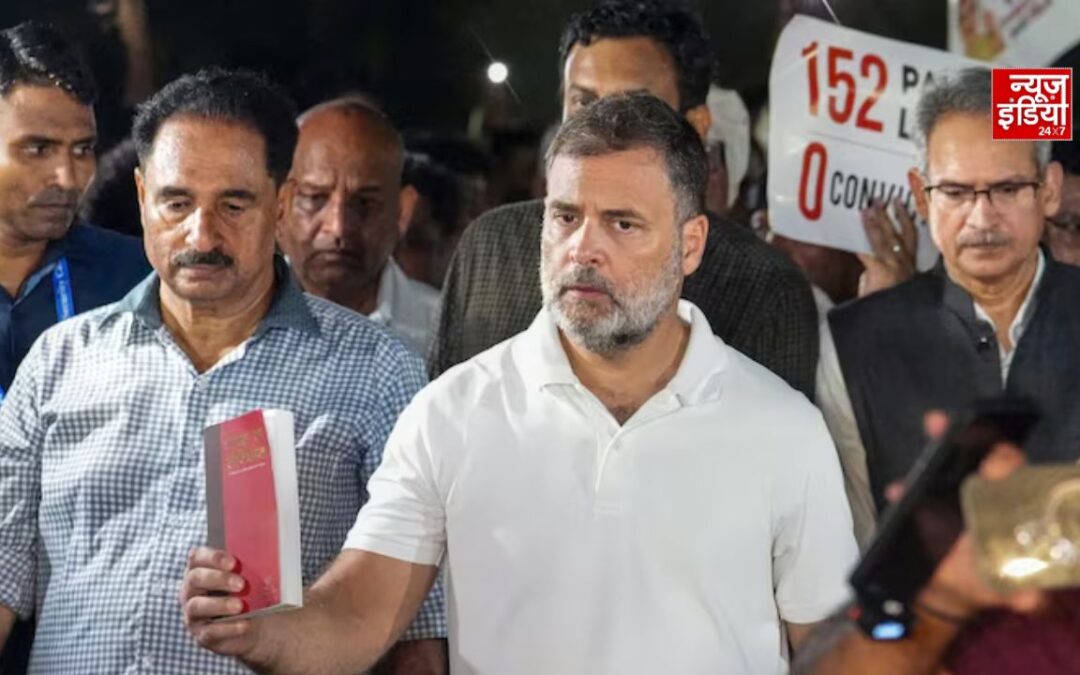 NEET पेपर लीक पर विपक्ष का प्रदर्शन तेज, राहुल गांधी ने गांधी स्मृति पहुंचकर छात्रों के समर्थन में उठाई आवाज