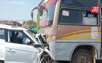 ग्वालियर-भिंड हाईवे पर भीषण हादसा, पिकअप-डंपर की टक्कर में 8 मजदूरों की मौत